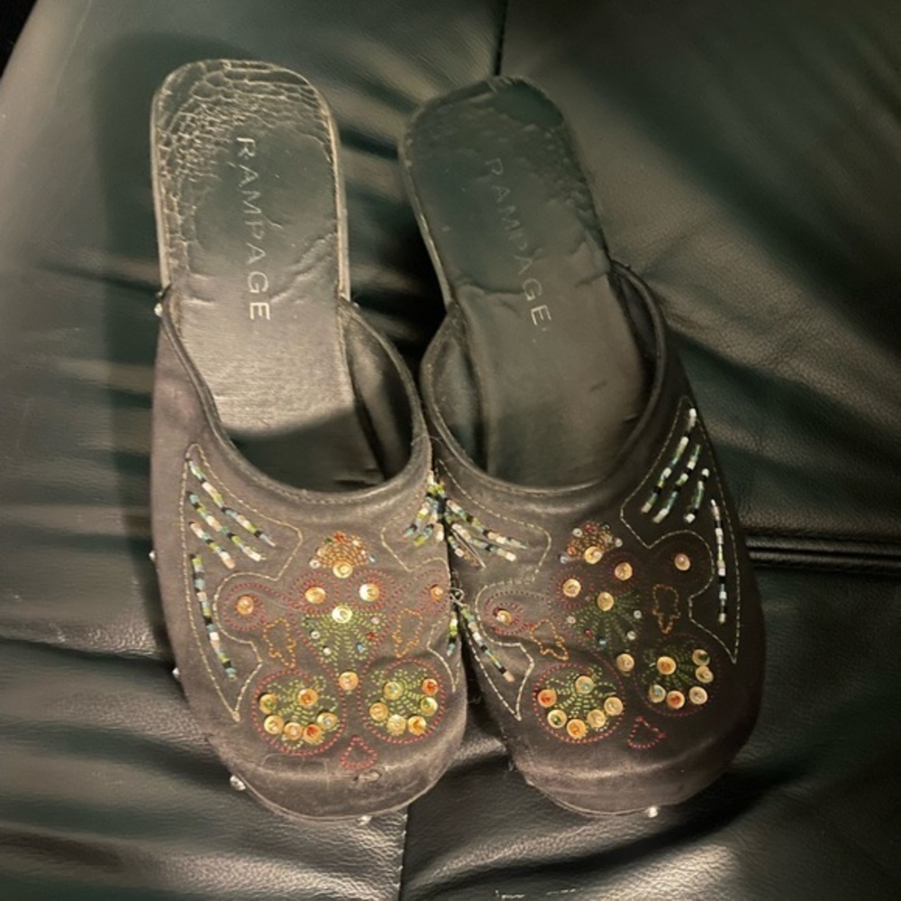 Rampage Balinda jeweled clogs